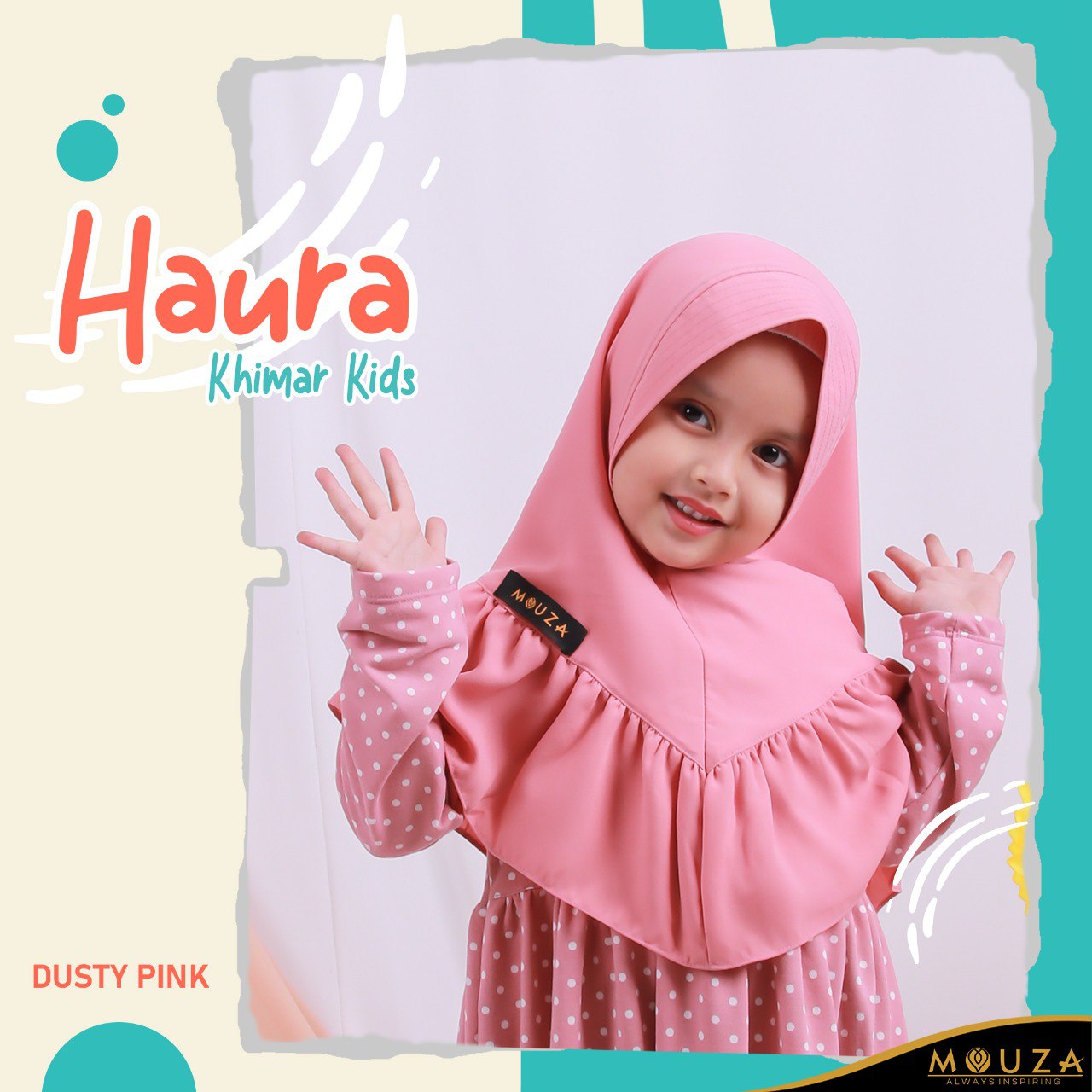 Khimar Haura Kids